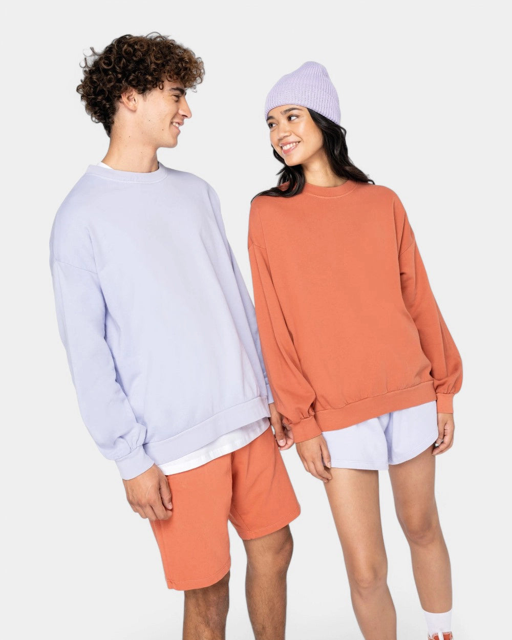 Oversized Sweatshirt Made in Europe Unisex Customizable